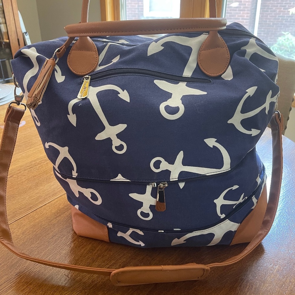 Blossom Boutique Anchor Weekend Bag